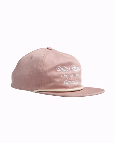 4th of July Hat - Pink Patriotic Cap USA 250th Anniversary
