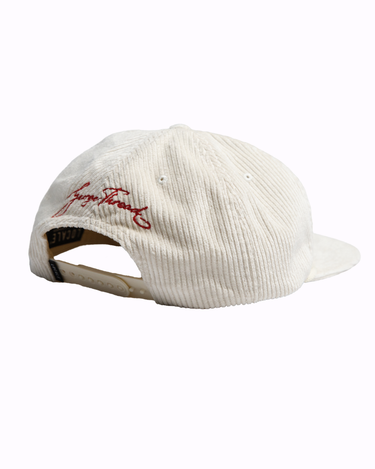 4th of July Hat - White Corduroy Rope Cap USA 250th Anniversary