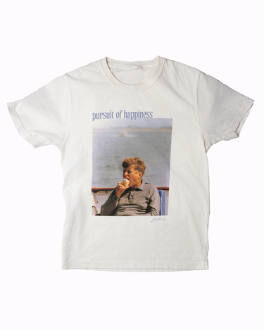 4th of July Patriotic T-Shirt - JFK Ice Cream Graphic Tee